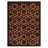 By Cocoon Washable Brown Rug